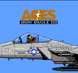 Aces - Iron Eagle 3 Title Screen